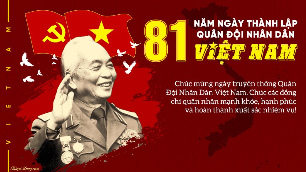 KỶ NIỆM 81 NĂM NGÀY THÀNH LẬP QUÂN ĐỘI NHÂN DÂN VIỆT NAM (22/12/1944 - 22/12/2025)